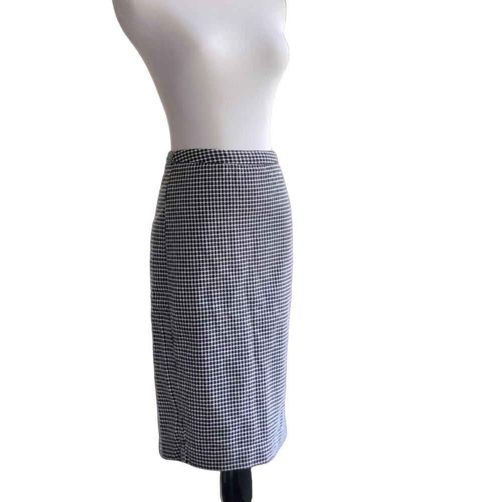 Merona Black & White Pencil Skirt, Size 4